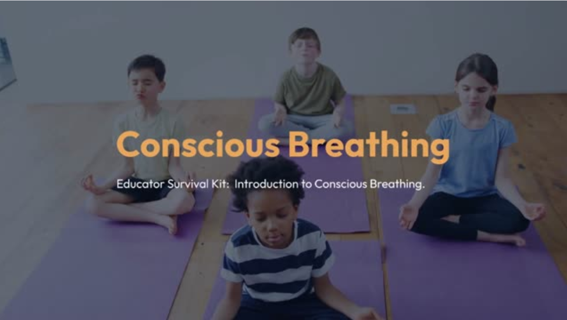 Conscious Breathing techniques and teaching skills are highly desirable.